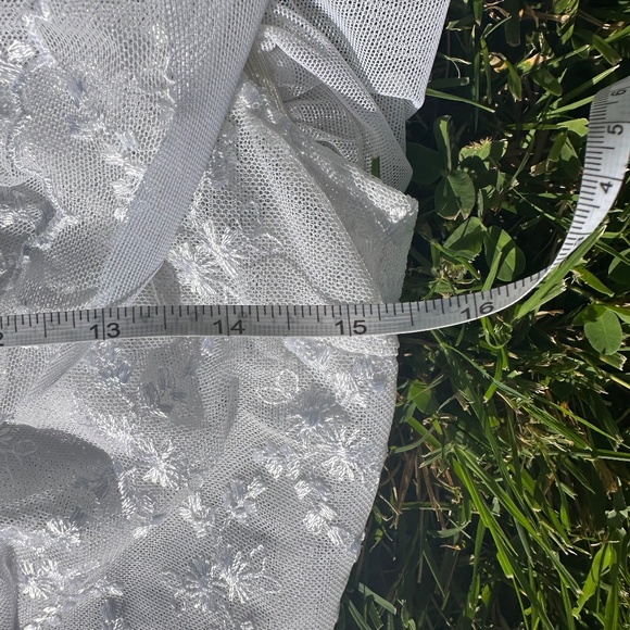 Country White Lace Off Shoulder Maxi Dress - Picture 8 of 13